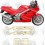 HONDA VFR 750 RC36 YEAR 1990-1993 STICKERS (Compatible Product)