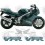HONDA VFR 750 YEAR 1994-1997 STICKERS (Compatible Product)