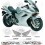 HONDA VFR 800 VTEC YEAR 2002-2003 STICKERS (Compatible Product)