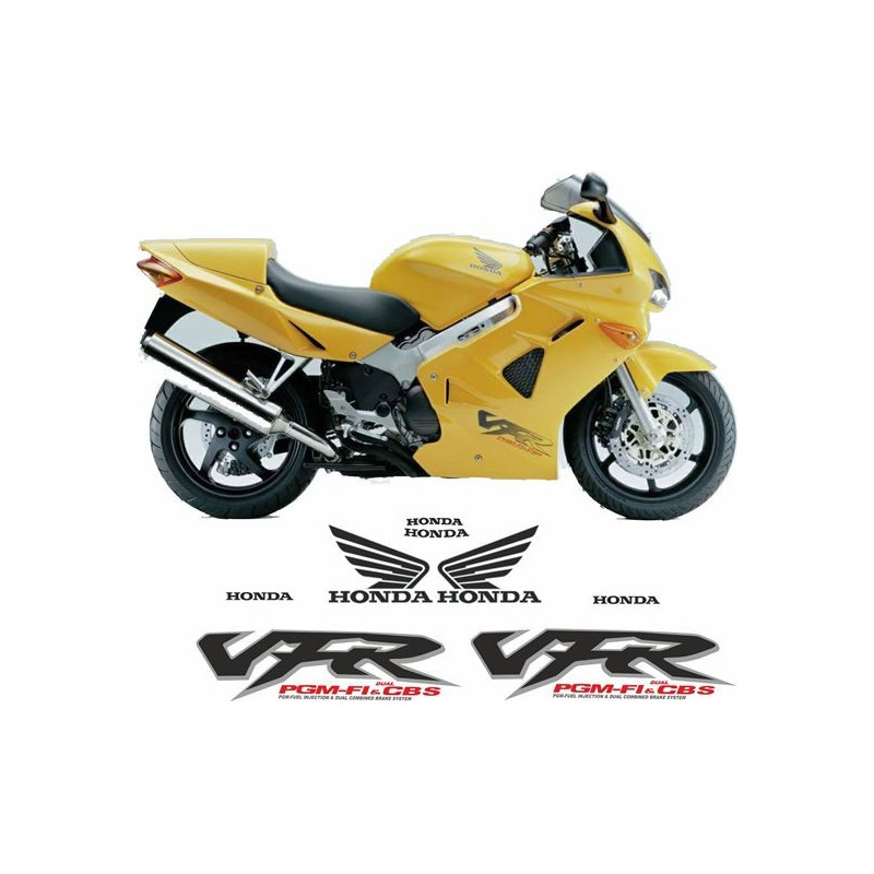 HONDA VFR 800i Interceptor YEAR 1998-2001 AUTOCOLLANT