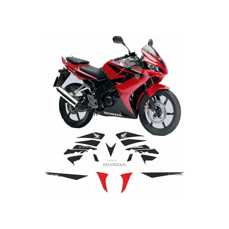 Stickers Honda CBR 125R YEAR  2007-2008