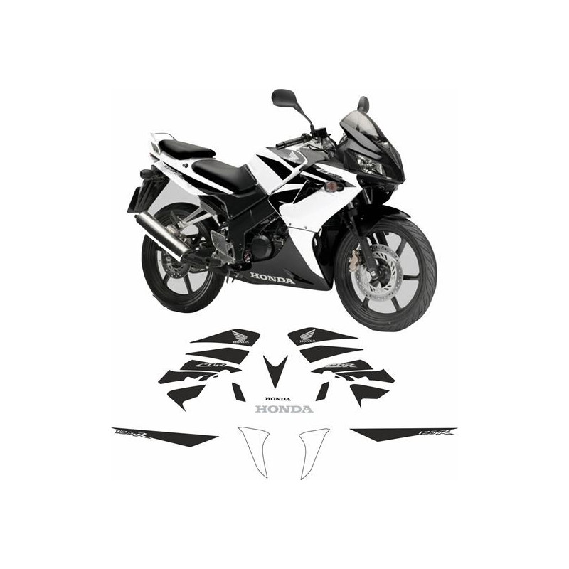 Autocollant Honda CBR 125R YEAR  2007-2008