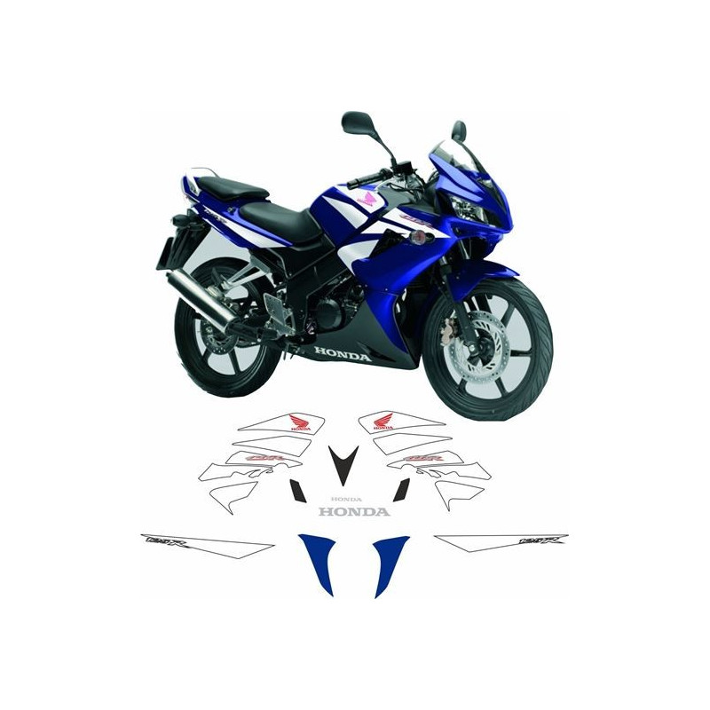 Adesivi Honda CBR 125R YEAR  2007-2008