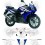 Stickers Honda CBR 125R YEAR 2007-2008 (Compatible Product)