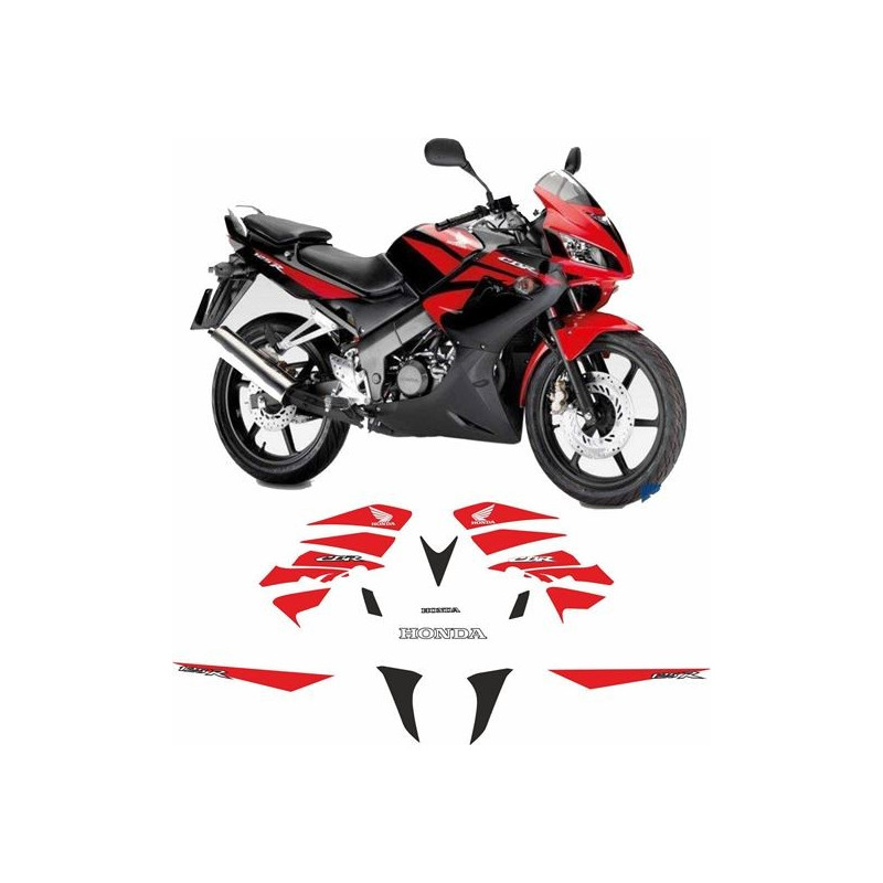 Adhesivos Honda CBR 125R YEAR  2007-2008