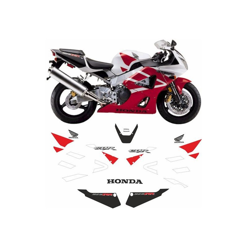 Honda CBR 929RR YEAR 2000-2001 ADESIVOS VERSION US