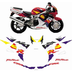 Honda CBR 900RR FIREBLADE YEAR 1996-1997  AUTOCOLLANT