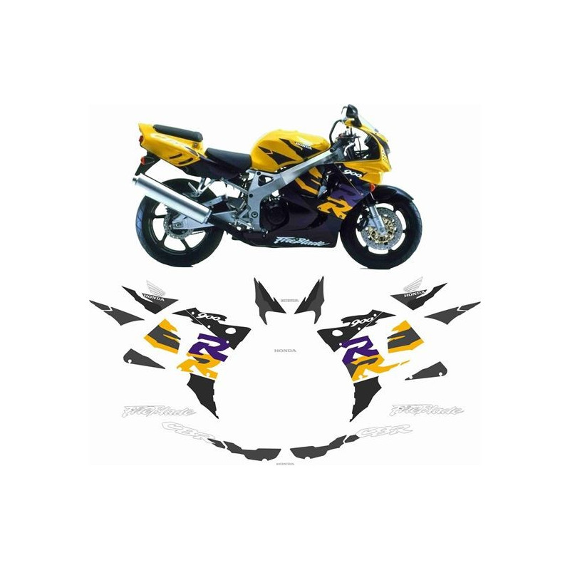 Honda CBR 900RR FIREBLADE YEAR 1996-1997  AUTOCOLLANT