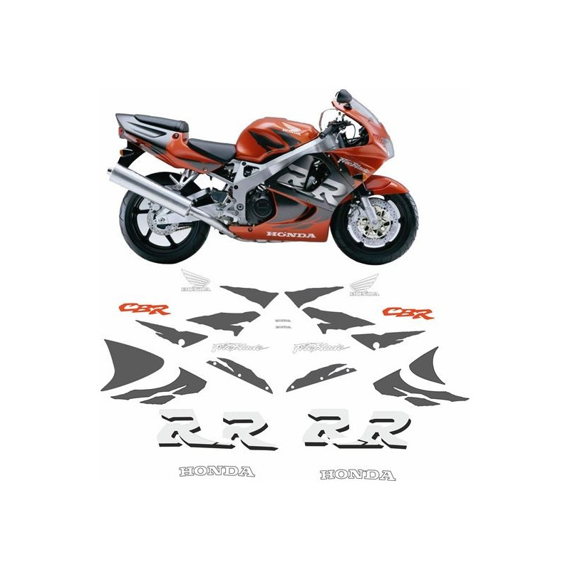 Honda CBR 900RR FIREBLADE YEAR 1998 ADESIVOS