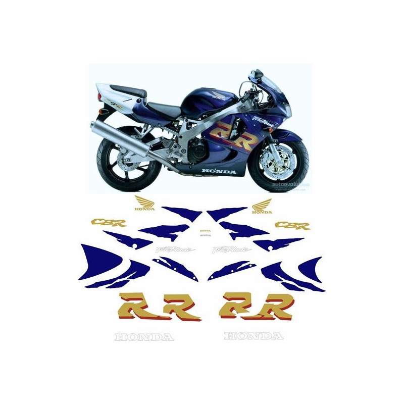 Honda CBR 900RR FIREBLADE YEAR 1998 ADHESIVOS