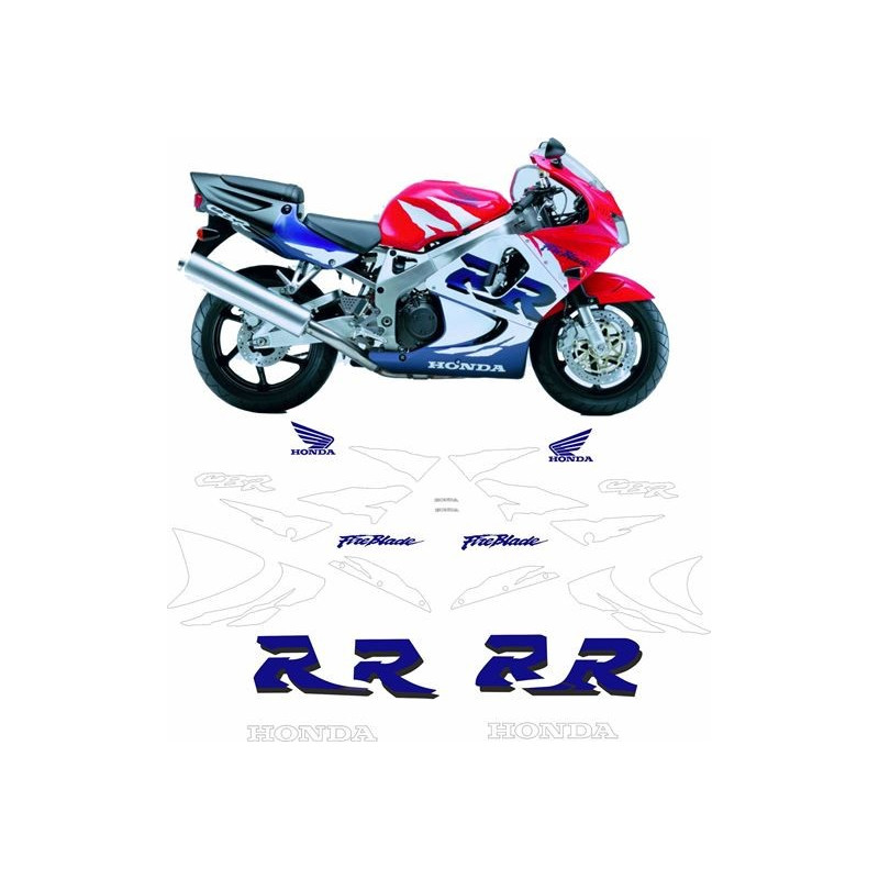 Honda CBR 900RR FIREBLADE YEAR 1998 ADHESIVOS