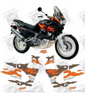 HONDA AFRICA TWIN YEAR 1997-1998 DECALS (Compatible Product)