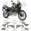 HONDA AFRICA TWIN YEAR 2000-2001 DECALS (Compatible Product)