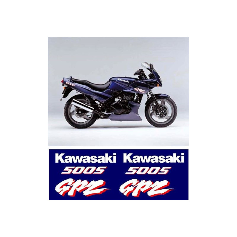 KAWASAKI GPZ 500S YEAR 1996 ADESIVOS