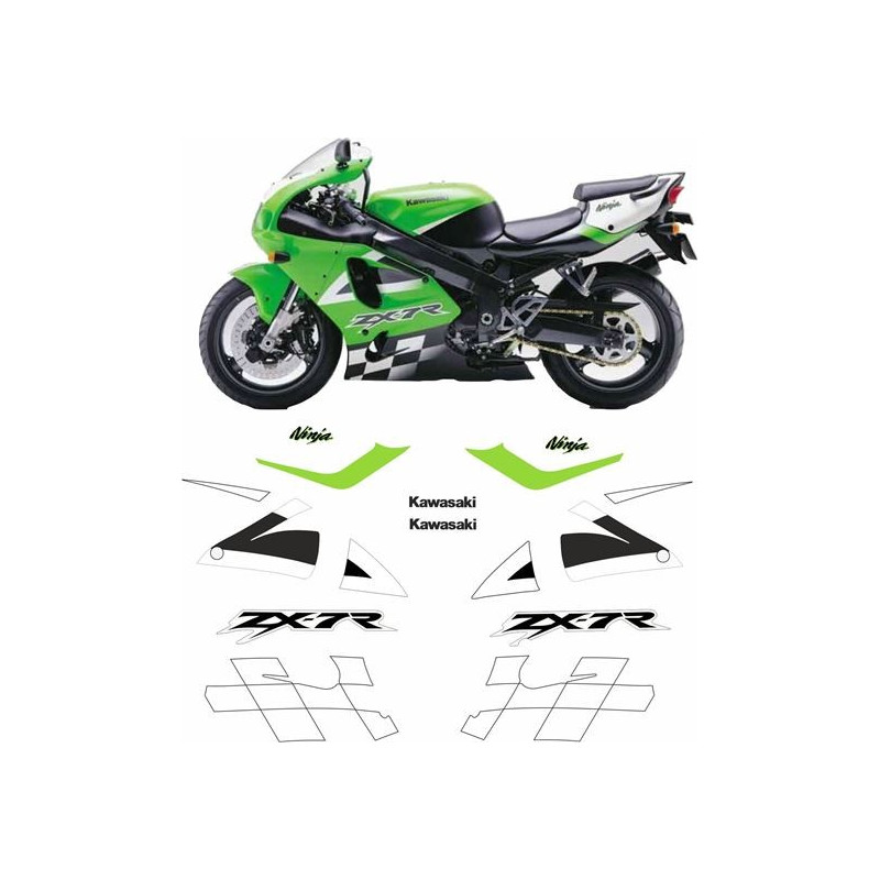 Kawasaki ZX-7R YEAR 2002 AUFKLEBER