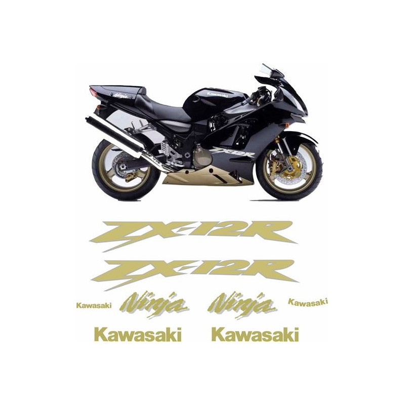Kawasaki ZX-12R YEAR 2004 ADESIVOS