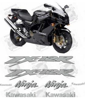 Kawasaki ZX-12R YEAR 2005 STICKERS (Compatible Product)