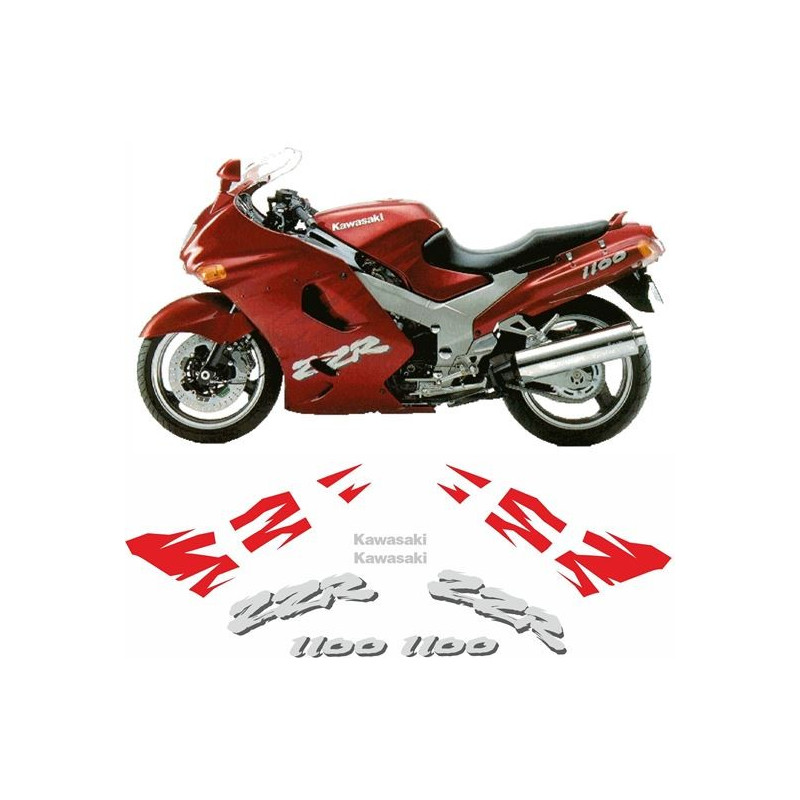 Kawasaki ZZR 1100 YEAR 1995 ADESIVI