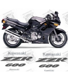 Kawasaki ZZR 600 YEAR 1995 STICKERS (Compatible Product)
