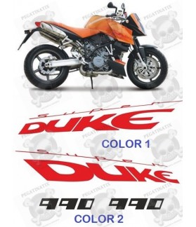 SUPER DUKE 990 YEAR 2005-2007 (Prodotto compatibile)