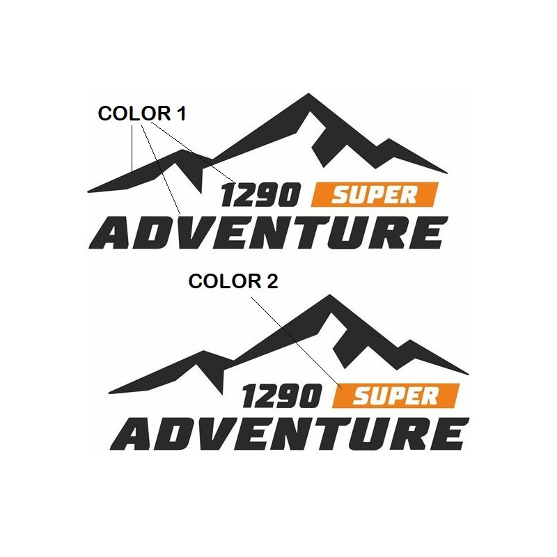 1290 ADV Touratech Givi Touratech Pannier DECALS