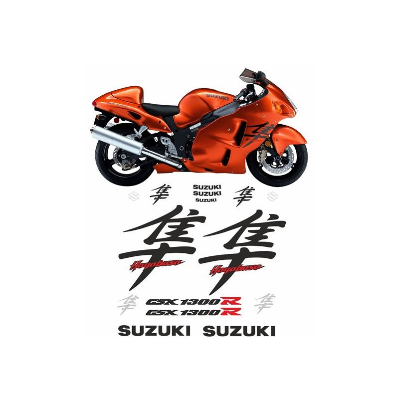 SUZUKI GSX 1300R Hayabusa YEAR 2003-2008 ADESIVOS