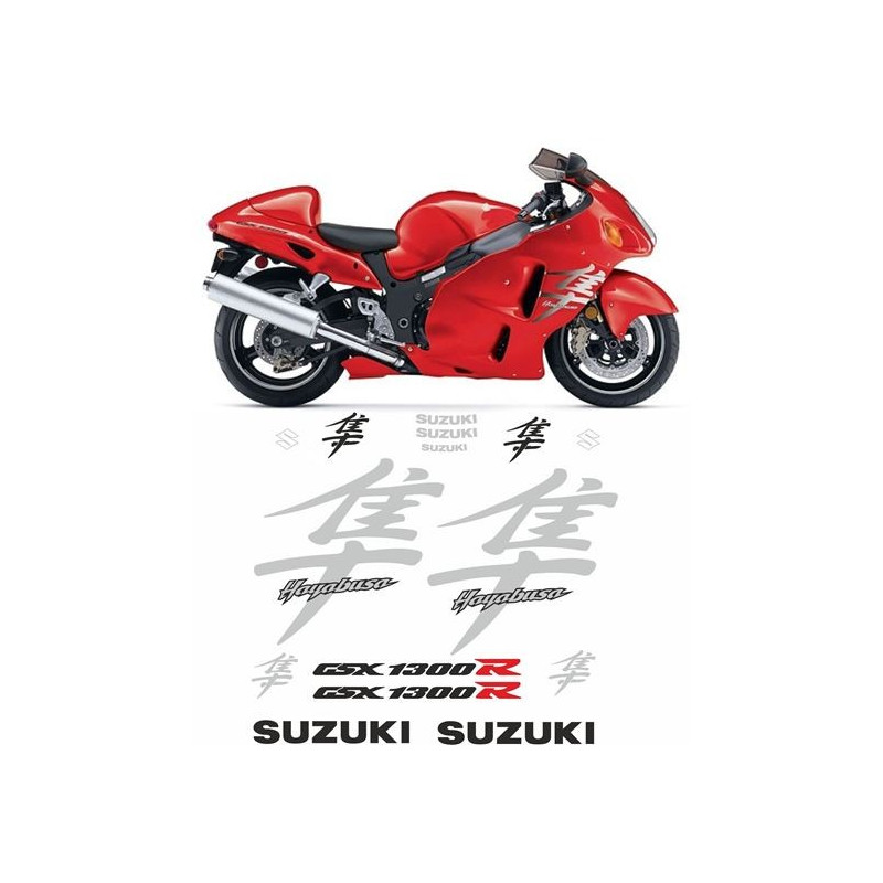SUZUKI GSX 1300R Hayabusa YEAR 2007 Decals