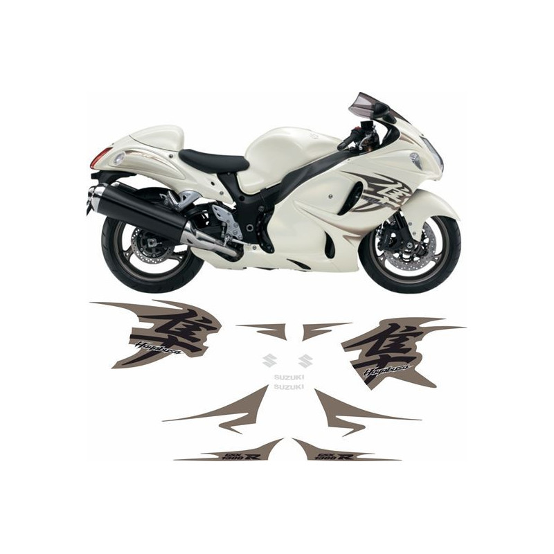 SUZUKI GSX 1300R Hayabusa YEAR 2010-2011 ADESIVOS