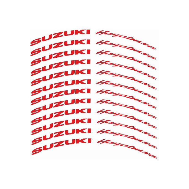 SUZUKI HAYABUSA Wheel Rim AUTOCOLLANT