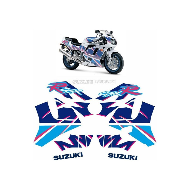 SUZUKI GSX-R 750 YEAR 1991-1992 ADESIVOS