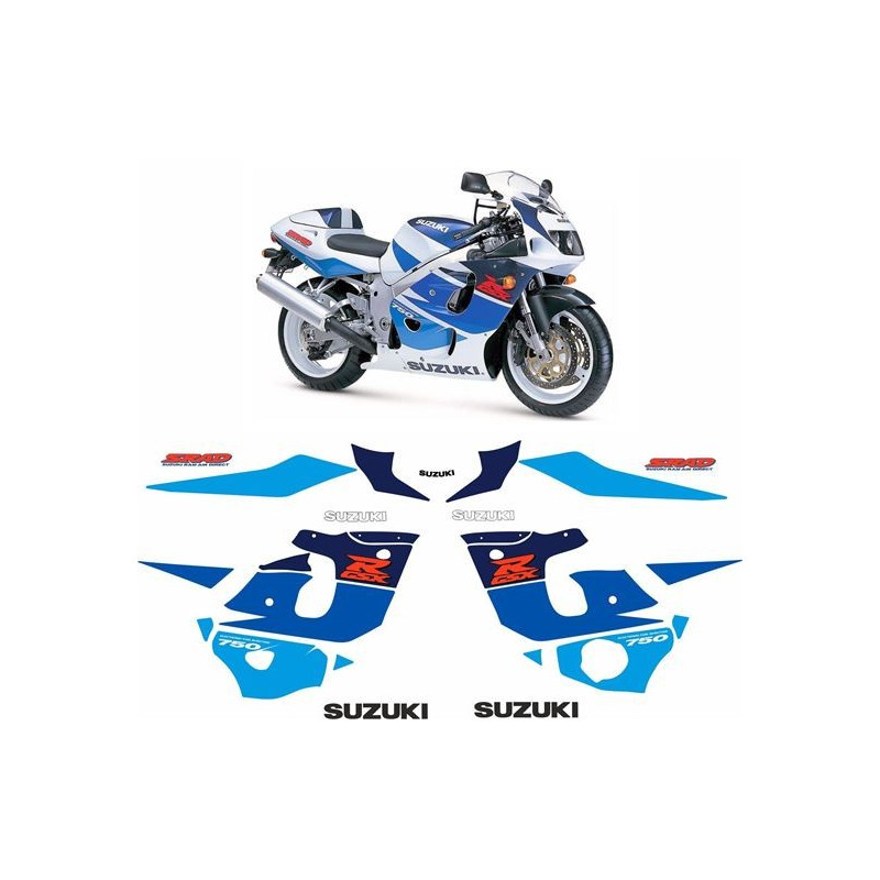 SUZUKI GSX-R 750 YEAR 1997-1998 ADHESIVOS
