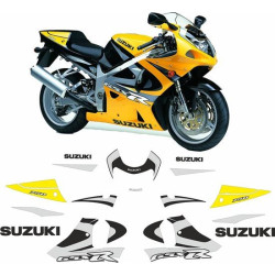 SUZUKI GSX-R 750 KI YEAR 2002-2005 ADESIVOS
