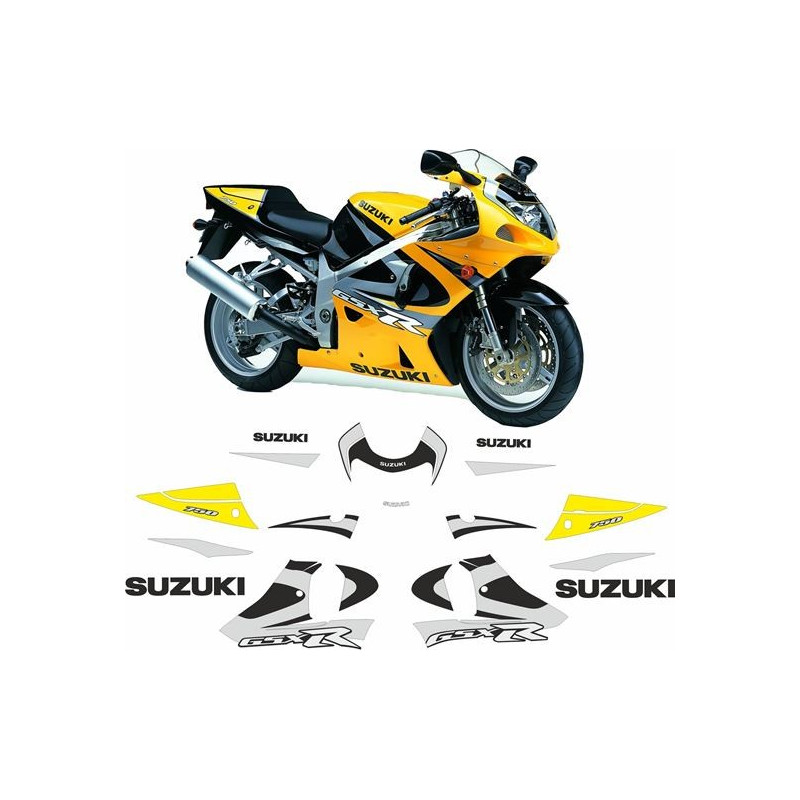 SUZUKI GSX-R 750 KI YEAR 2002-2005 AUFKLEBER