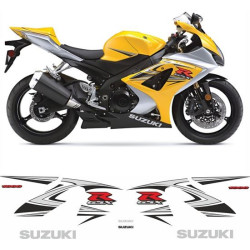 SUZUKI GSX-R 1000 K7 YEAR 2007-2008 ADESIVOS