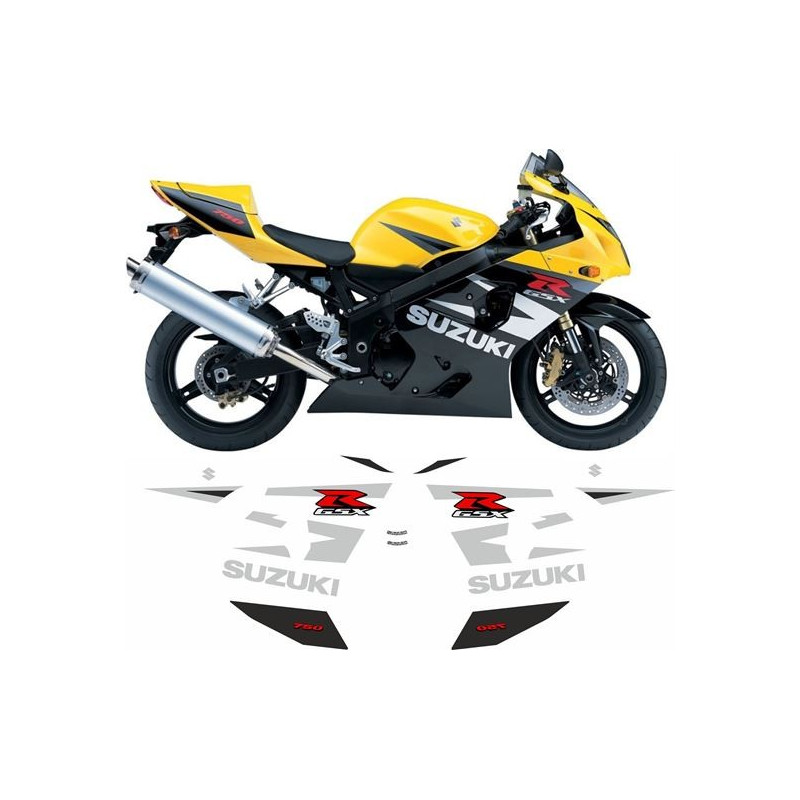 SUZUKI GSX-R 600 K4 YEAR 2004-2005 AUTOCOLLANT