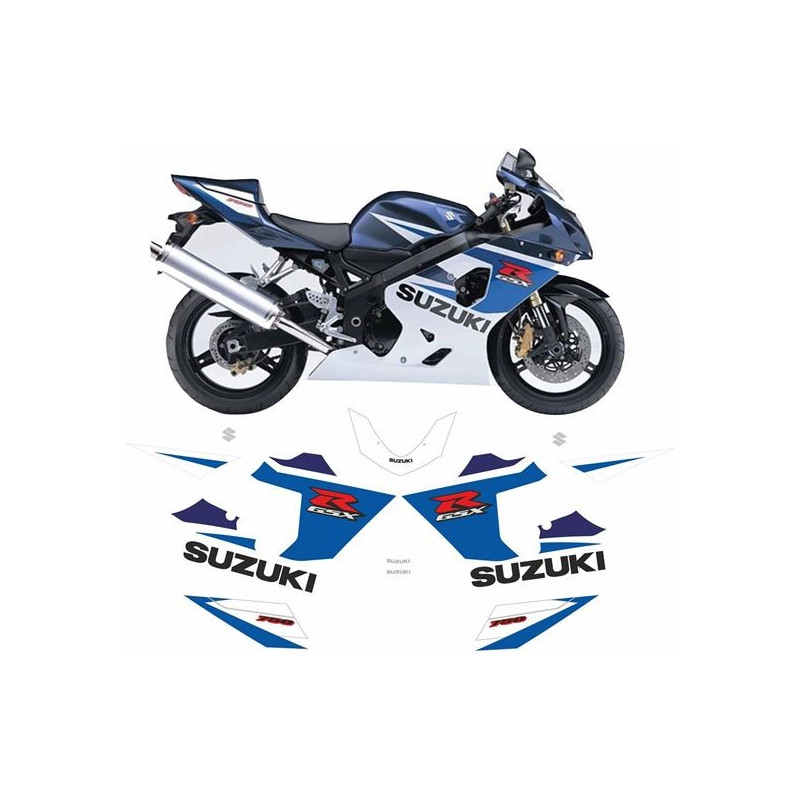 SUZUKI GSX-R 600 K5 YEAR 2005 ADESIVI