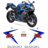 SUZUKI GSX-R 600 K7 YEAR 2007 AUFKLEBER