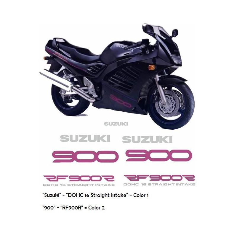 SUZUKI RF 900R YEAR 1994-1997 DECALS