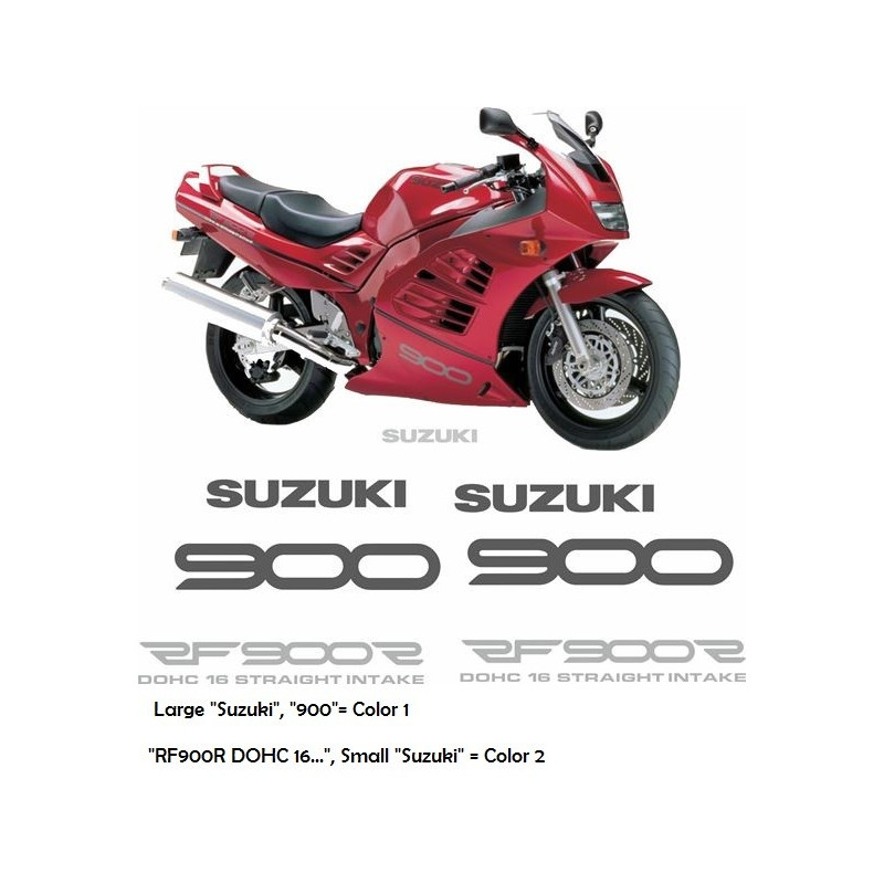 SUZUKI RF 900R YEAR 1994-1997 AUTOCOLLANT