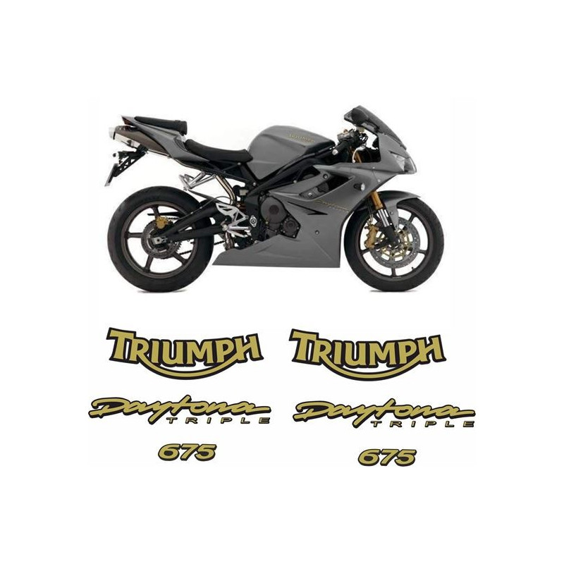 TRIUMPH 675 YEAR 2005-2006 AUTOCOLLANT