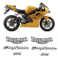 TRIUMPH 675 YEAR 2005-2006 AUFKLEBER