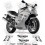 TRIUMPH TT 600 YEAR 2000-2003 STICKERS (Compatible Product)
