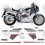 Yamaha FZR 1000 Exup YEAR 1987 STICKERS (Compatible Product)