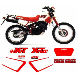Yamaha XT 350 YEAR 1988-1990 ADESIVOS