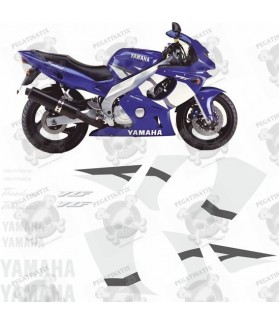 YAMAHA YZF 600R THUNDERCAT YEAR 2002-2003 DECALS (Compatible Product)