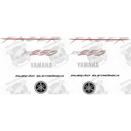 Yamaha FAZER YS250 YEAR 2008-2009 STICKERS