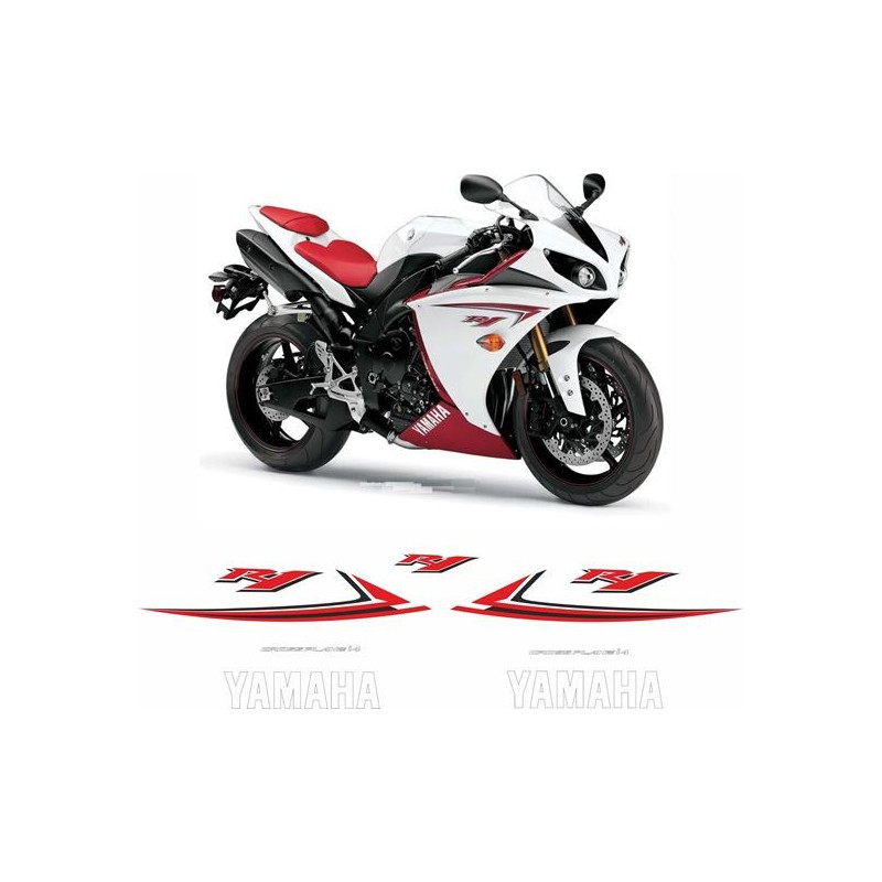 YAMAHA YZF R1 YEAR 2009 VERSION USA ADESIVOS