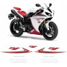 YAMAHA YZF R1 YEAR 2009 VERSION USA AUFKLEBER