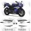 YAMAHA YZF R1 YEAR 2006 STICKER (Compatible Product)