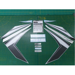 YAMAHA YZF R1 YEAR 2007 AUTOCOLLANT
